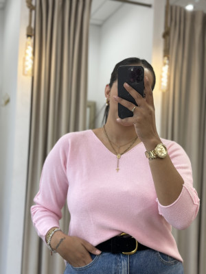 JERSEY VERA BASIC ROSA