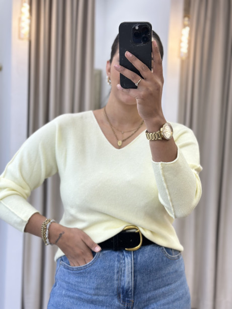 JERSEY BASIC VERA AMARILLO