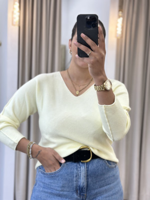 JERSEY BASIC VERA AMARILLO