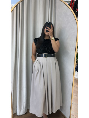 VESTIDO LUX BEIS/NEGRO