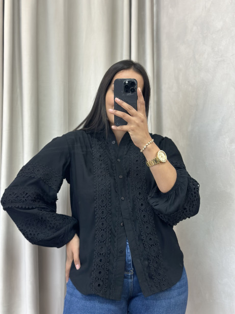 CAMISA TROQUELADA FARI