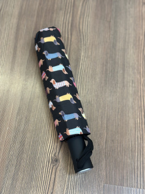 PARAGUAS SALCHICHA NEGRO