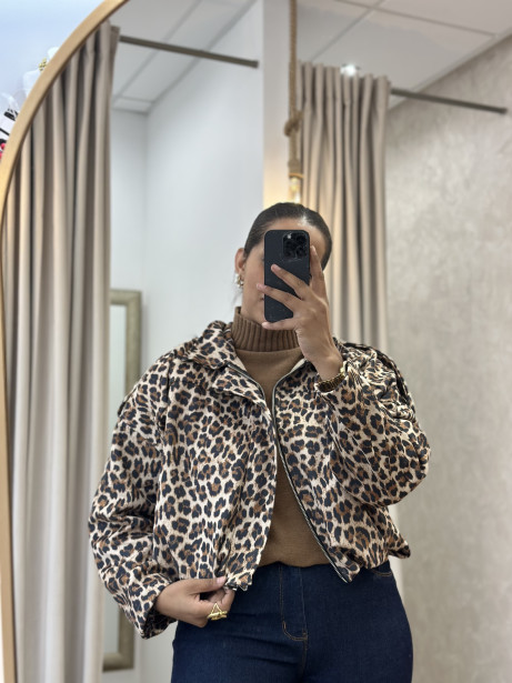 BOMBER LEOPARDO