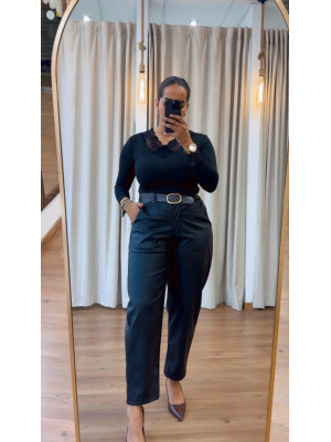 PANTALÓN EFECTO POLIPIEL GLOBO