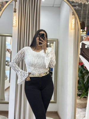 BLUSA ALI BLANCA