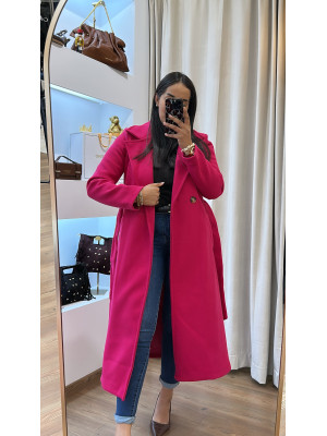 ABRIGO MARGALLO FUSIA