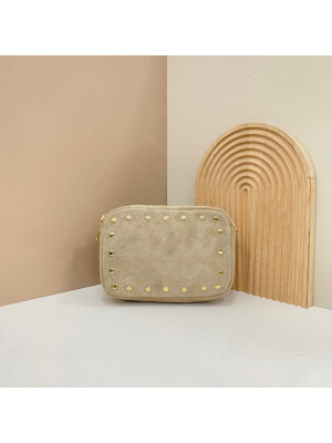 BOLSO BEIG PIEL CLAU