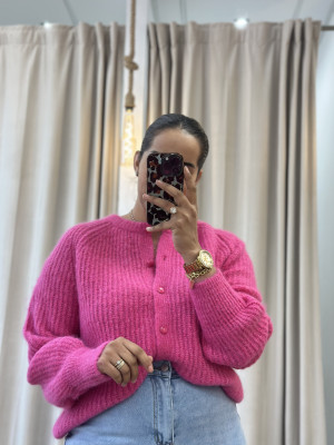 CHAQUETA XIANA FUSIA