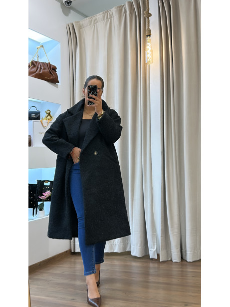 ABRIGO CLAUDIA NEGRO