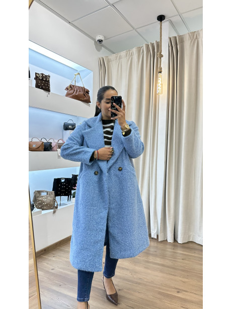 ABRIGO CLAUDIA VAQUERO