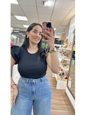 CAMISETA MIREYA NEGRA