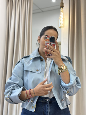 CHAQUETA ESTEFANIA AZUL