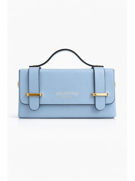 BOLSO PIEL VALENTINO AZUL BEBE
