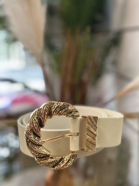 CINTURÓN CHIC BLANCO