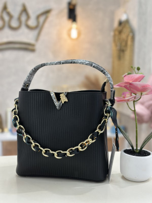 BOLSO SILVIA NEGRO