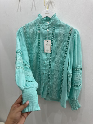 CAMISA TURQUESA SM