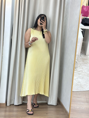 VESTIDO NATALIA AMARILLO