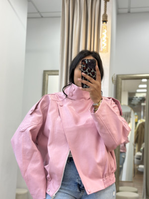 CHAQUETA ROSALIA CHICLE