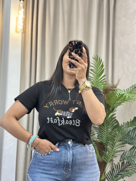 CAMISETA RONY NEGRO