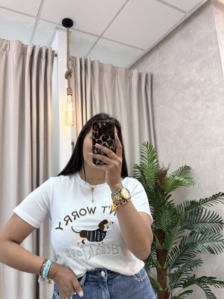 CAMISETA RONY BLANCA