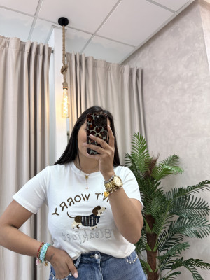 CAMISETA RONY BLANCA