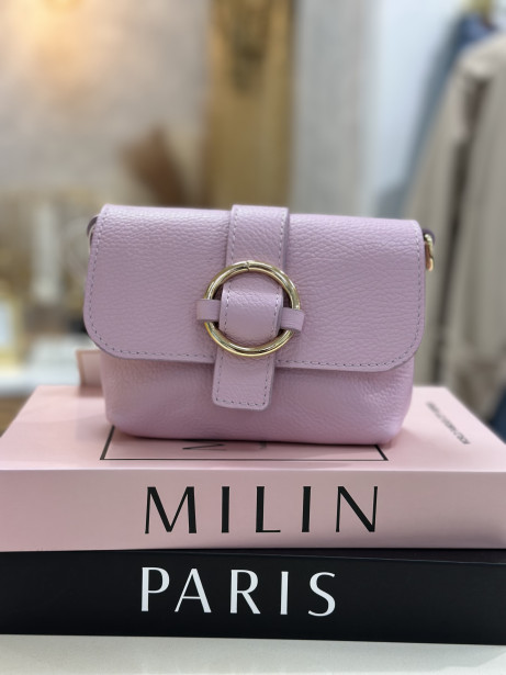 BOLSO PIEL ADRIANA ROSA