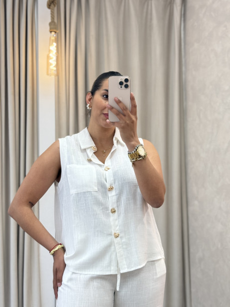 CONJUNTO LINO BLANCO