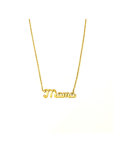 COLLAR MAMÁ DORADO
