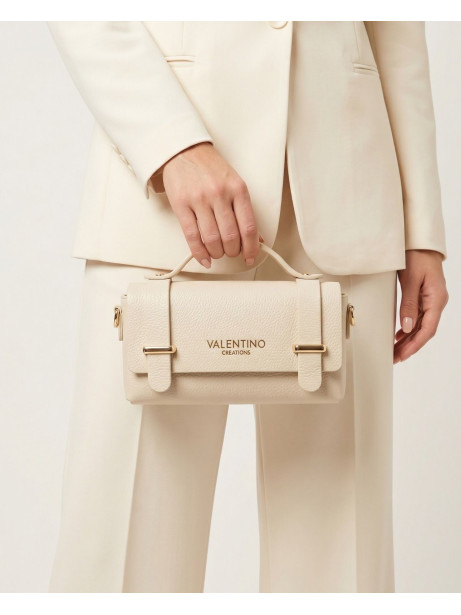 BOLSO VALENTINO TEXTURIZADO BEIS