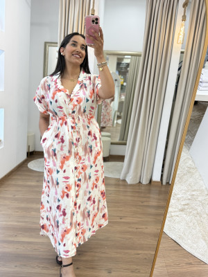 VESTIDO ACUARELA ROSA