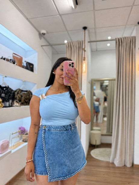 TOP LENYS AZUL