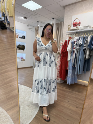 VESTIDO ATECA BLANCO