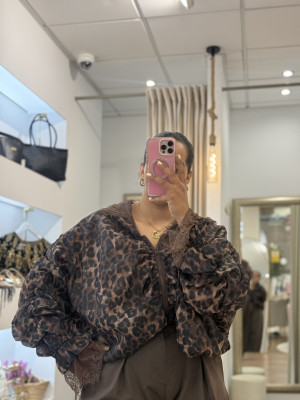 BOMBER KAROL LEOPARDO
