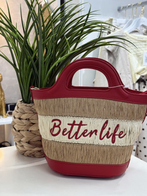 BOLSO LIFE ROJO
