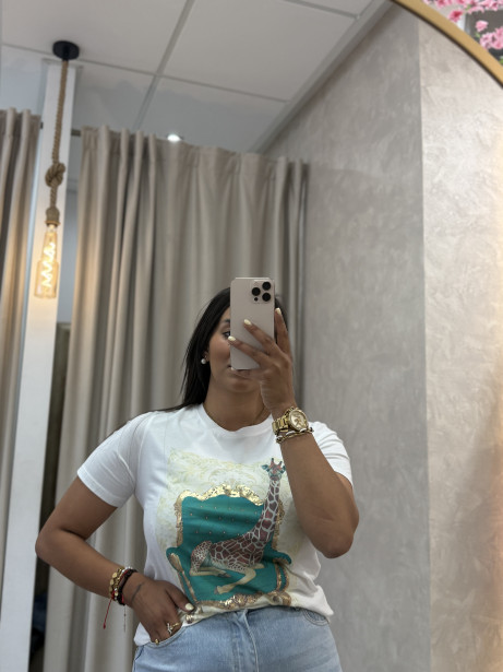 CAMISETA JIRAFA