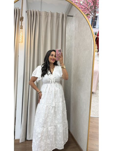 VESTIDO JASMINE BLANCO