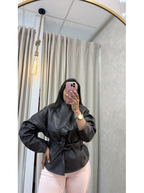 CHAQUETA YSL CHOCO