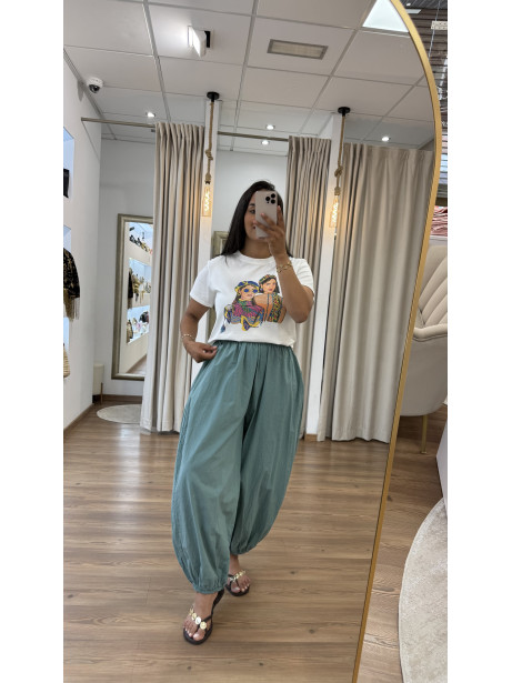 PANTALON BOMBACHO LISO V.