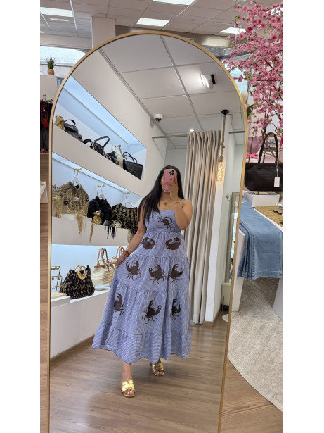 VESTIDO SICILIA CHOCO