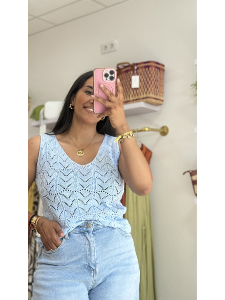 TOP PUNTO AZUL
