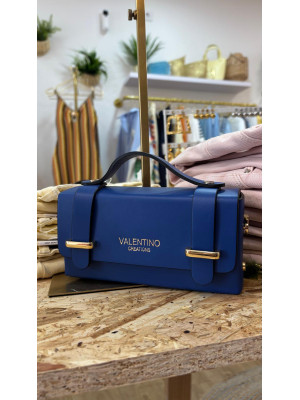 BOLSO PIEL VALENTINO AZULON