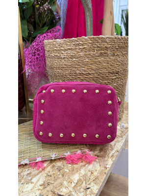 BOLSO PIEL CAYETANA ROSA