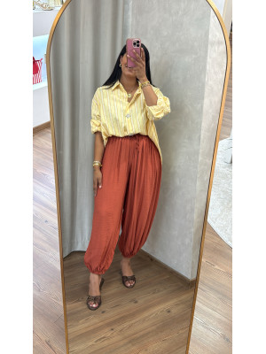 PANTALON FLUIDO TEJA