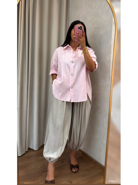 PANTALON FLUIDO MOCA