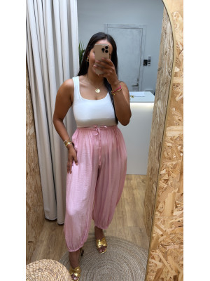 PANTALON FLUDIO ROSA