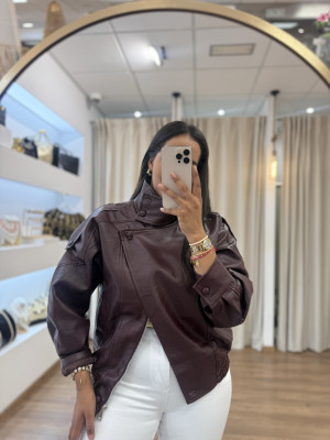 CHAQUETA ROSALIA GRANATE
