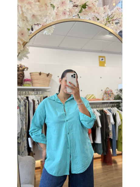 CAMISA LIA TURQ.