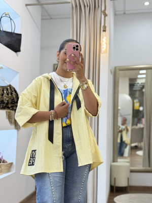 CHAQUETA ALICIA AMARILLA