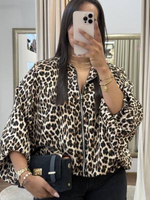 BOMBER LEOPARDO AMELIA