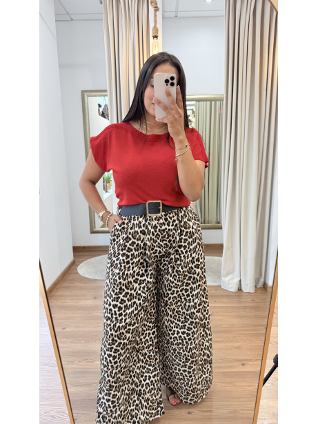 PANTALON LEOPARDO AMELIA